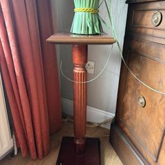 Mahogany Plant Stand