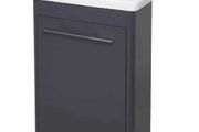 Clearance: Piccollo 500mm Unit &amp; Basin Anthracite