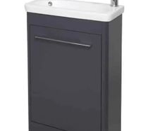 Clearance: Piccollo 500mm Unit & Basin Anthracite