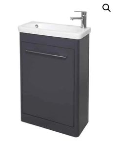Clearance: Piccollo 500mm Unit & Basin Anthracite