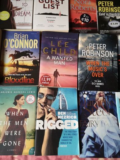 Various Novel Books X5 Mix & Match