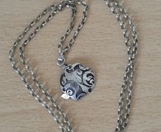 Vintage 925 silver pendant with 20" chain 6.7g FREEPOST