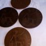1912 Copper Pennies. Image 4