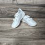 Adidas Girls White & Pink Trainers UK13 Image 2