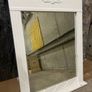 White mantel mirror Image 3