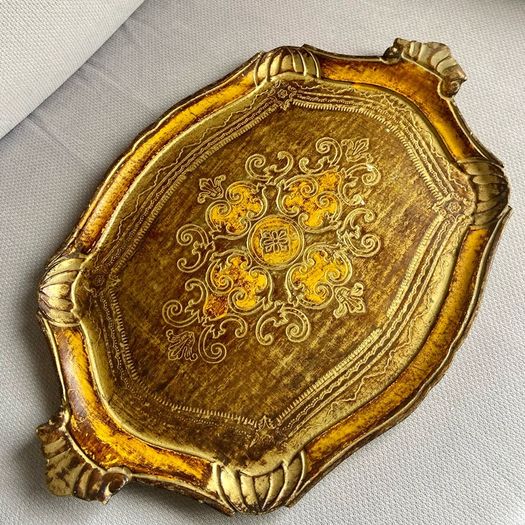 Vintage Florentine Tray