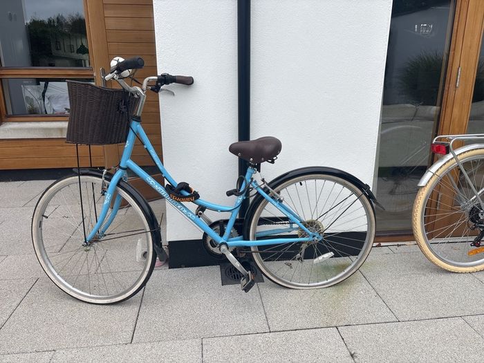 Vintage ladies city bike