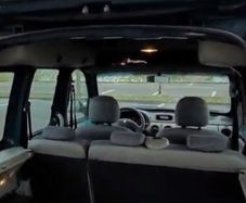 Renault kangoo overhead shelfs