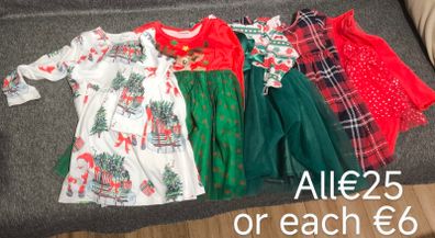 Christmas dress 18-24 months