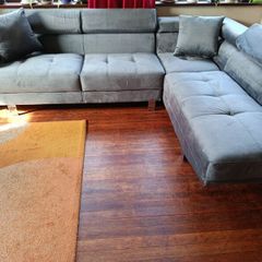 Grey Corner Sofa Bed