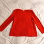 COS 100% Merino Wool Sweater Red Size XS Image 10
