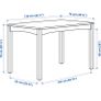 IKEA Dining table 4 chairs and 4 cushions Image 3