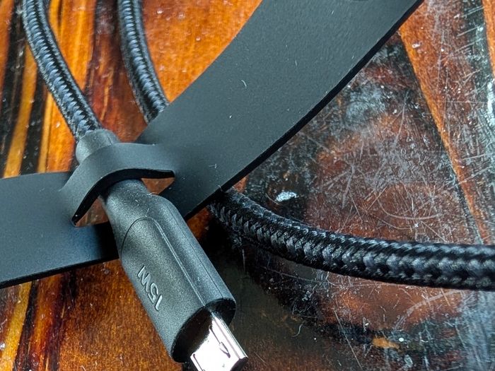 Belkin Braided USB-C to Micro-USB Cable (1m, Black) - Like New