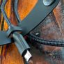 Belkin Braided USB-C to Micro-USB Cable (1m, Black) - Like New Image 2