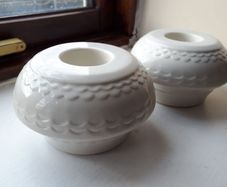 Belleek Living Candle Holders