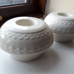 Belleek Living Candle Holders