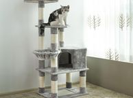 main image for ad Scratching post with high tower 138 cm Grey