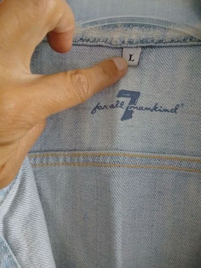 For all 7 mankind denim jacket