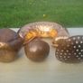 Vintage-style copper cookware and kitchen accessories. Image 2