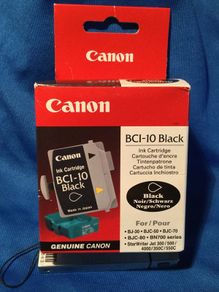 Canon BCI-10 Black Ink Cartridge 3 Pack