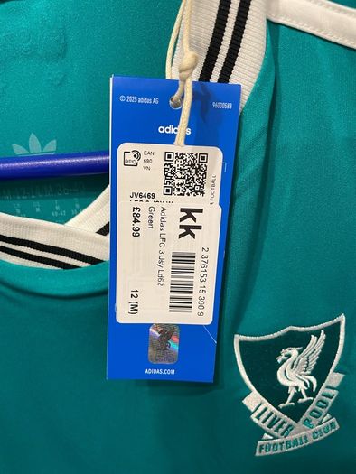 Adidas Liverpool 3rd Jersey Women's M(12)