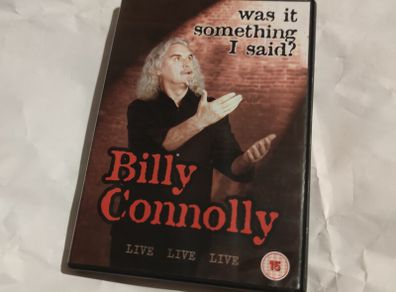 Billy Connolly Was it Something I Said Live Dvd