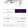 4 seater dfs sofa with chaise Image 4