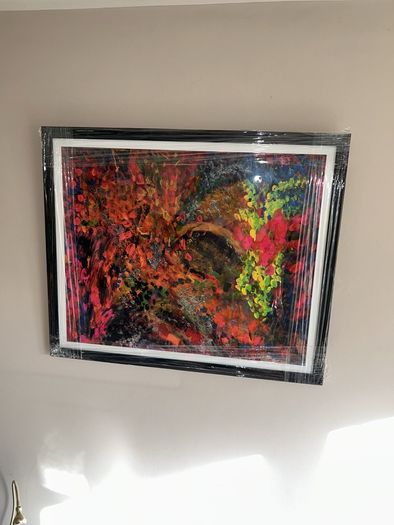 High quality Archival Giclee Modern Art print title "Rainbow of Joy "