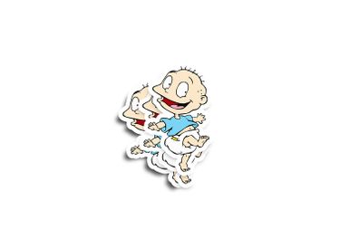 Tommy Pickles Rugrats Character Sticker 2-Pack