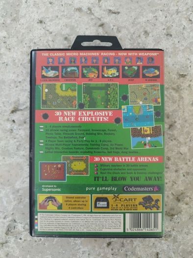 Micro Machines Military - Sega Megadrive