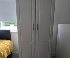Medium Sized Wardrobe - White
