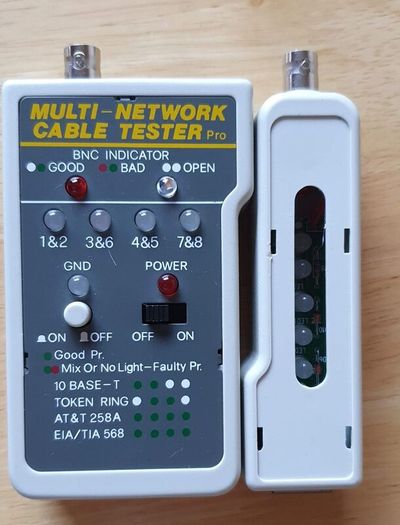 Ethernet tools (Crimp, Push, Tester)