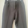 River Island Black Crop Trousers Image 3