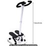 Fitness Stepper Step Machine with Resistance Bands & LCD Monitor Image 2