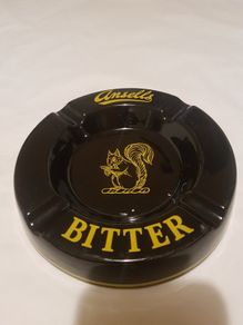 ansells bitter ceramic ashtray ,prefect condition, collectors item,,price includes post to anywhere in ireland thank you, hard to come by