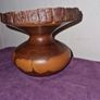 Vintage Wooden turned candle holder - Signed by artist Image 5