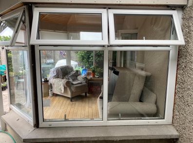 Large  Double Glaze PVC windows x 2