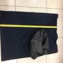 Large Navy Suede Effect Waterproof Cushion Cover Image 5