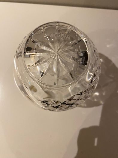 Dublin Crystal 6 inch canister or vase