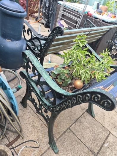 Cast Iron garden chairs