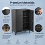 New Home Office Metal Filing Cabinet (Matte black) FREE Delivery Image 3