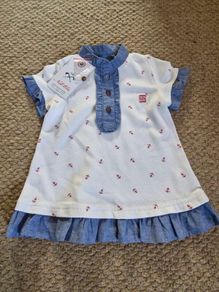 NelBlu Baby Girl Polo Dress