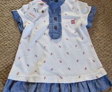 NelBlu Baby Girl Polo Dress