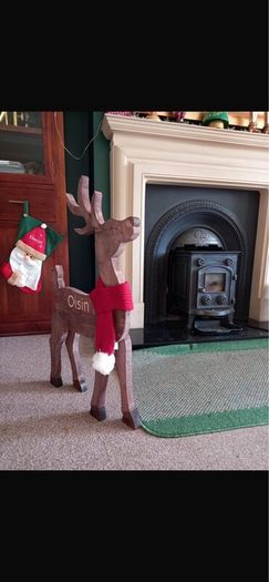 Handmade Wooden Christmas Reindeer for Sale
