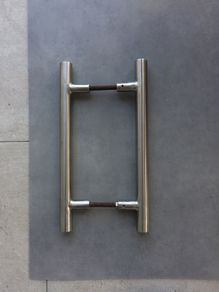 Stainless steel pull handles- used