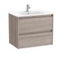 Roca wall hung 600 unit and basin multiple colours 585x Image 5