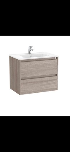 Roca wall hung 600 unit and basin multiple colours 585x