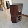 Television Unit - TV Wooden Corner Unit with folding doors & Pull Down Glass Cabinet Door - For Kitchen, Bedroom, Sitting, Lounge, Conservatory / Sun Room etc in your house Image 4