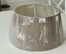 REDUCED TO 40 EURO Brand new large dark linen lampshade