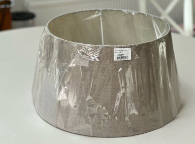 REDUCED TO 40 EURO Brand new large dark linen lampshade